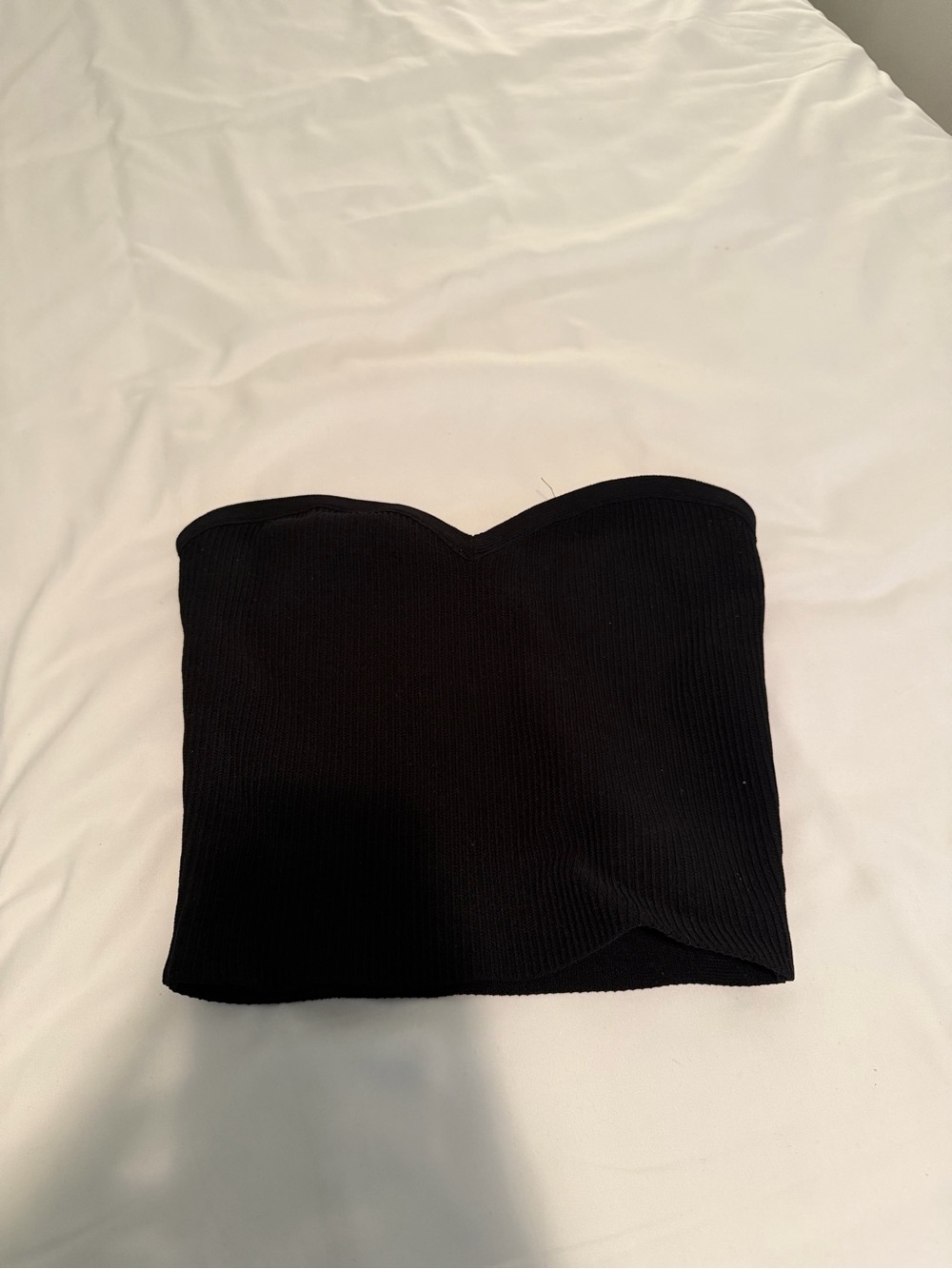Babaton Black Ribbed Skirt